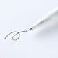 MUJI Smooth Gel Ink Ballpoint Pen Set - 10 Pieces, 0.5 mm Nib, Black, Polypropylene