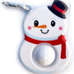 Top Trenz Omg Pop Fidgety Bubble Fidget Toy Stress Relief Anxiety Boredom Keychain (Christmas - Snowman)