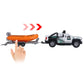 Pickup Truck Trailer Towing Speed Boat 2 in 1 Playset Diecast Model Car Metal Pull Back Toy Cars 1/36 SUV Vehicle Outdoor Sandbo