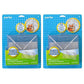 Simplicity Creative PER80226662 Large Clear Pegboards  Pack of 2