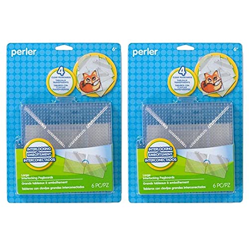 Simplicity Creative PER80226662 Large Clear Pegboards  Pack of 2
