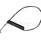 Raidenracing Super Bright 22 LED Front Bumper Lamp Light - White for Traxxas 1/6 XRT & 1/5 X-MAXX, Aluminum