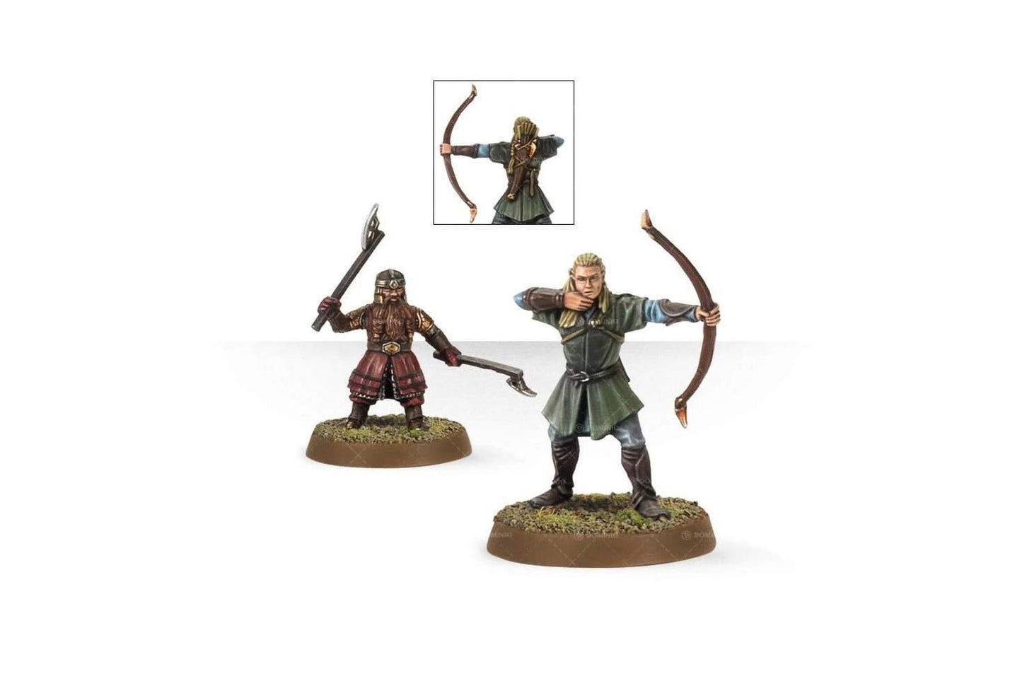 Games Workshop Warhammer Middle Earth Fellowship of The Ring Model 64-71 Multicolor Plastic Figure