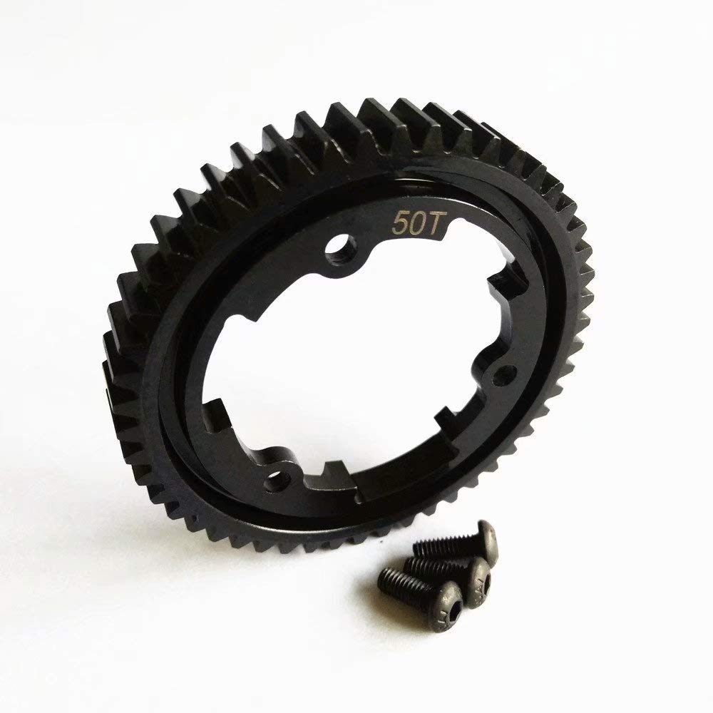 Harden Steel 50T Main Spur Gear 1 Mod M1 for Traxxas 1/5 X-Maxx 1/10 E-Revo 2.0 MAXX 1/7 XO-1 1/6 XRT 6448