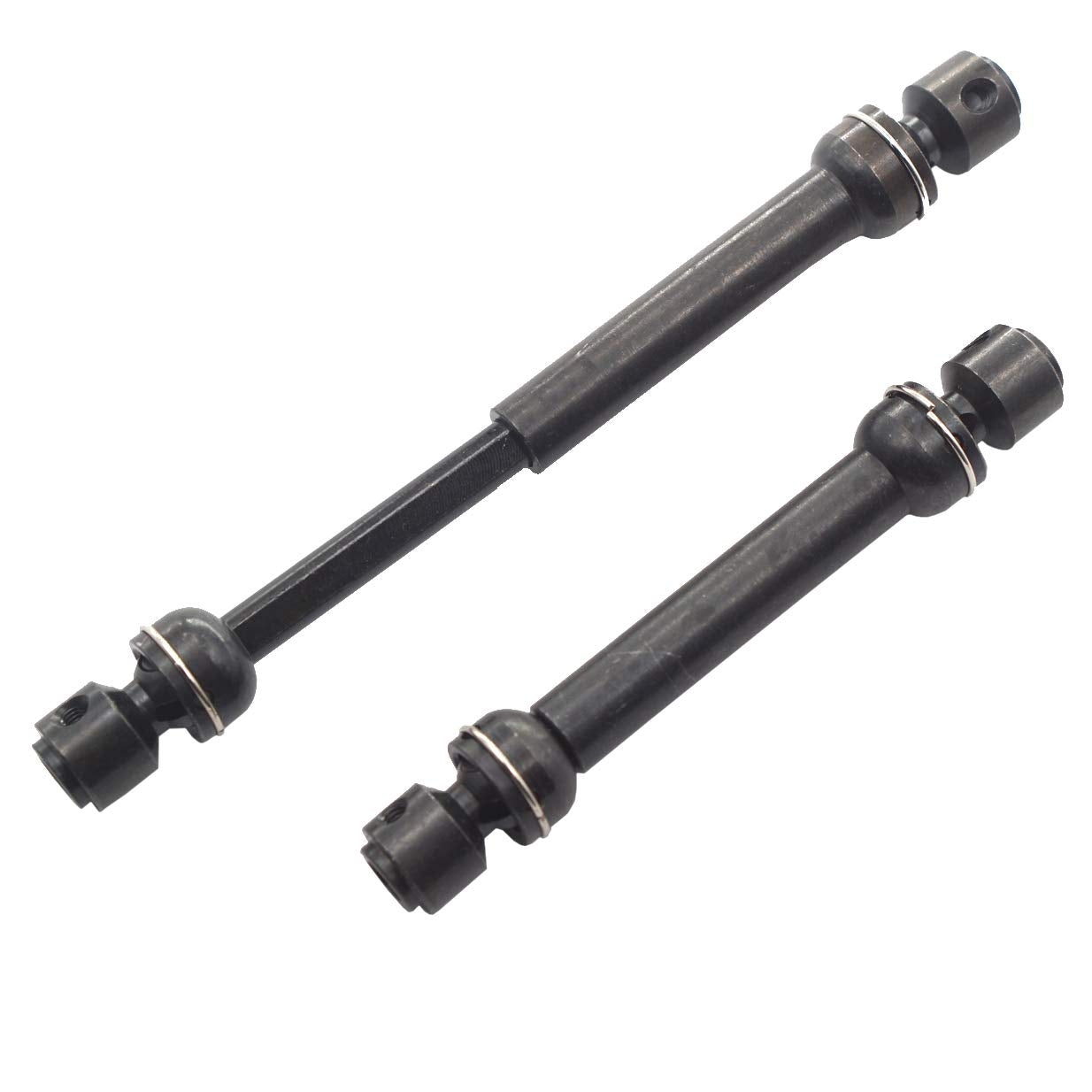 2PCS Vgoohobby Universal Steel Centre Drive Shaft Dogbone CVD 112mm-152mm Compatible with Axial SCX10 D90 RC4WD HSP 94180 Tamiya