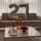 Silver 7 Balloon, Number Balloons 40 Inch, 7Th Birthday Decorations For Kids Girls Boys, Silver Party Decoration For Women Men,