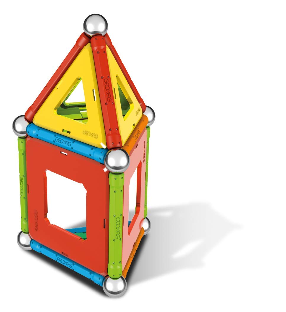 Geomag - Confetti - 32Piece Magnetic Building Set, Certified Stem Construction Toy, Safe for Ages 3 & Up