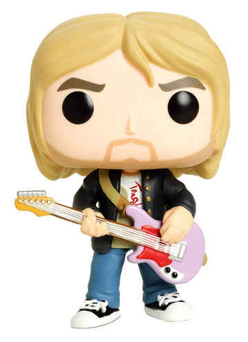 Funko Pop! Rocks: Kurt Cobain Nirvana - Mtv'S Live And Loud 1993 Limited Edition Vinyl Figure # 66 - Hot Topic Exclusive