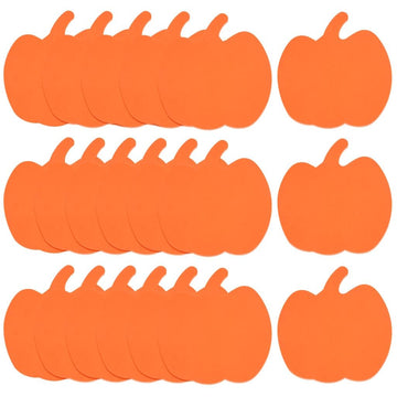 50pcs Foam Halloween Pumpkins Halloween Crafts Kit Foam DIY Pumpkin Decorating Pumpkin Shaped Foam Large Halloween Foam Pumpkin 