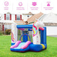 BOUNTECH Inflatable Bounce House, Kids Bouncy House with Slide, Jumping Area, Including 480W Blower, Oxford Carry Bag, Indoor Ca