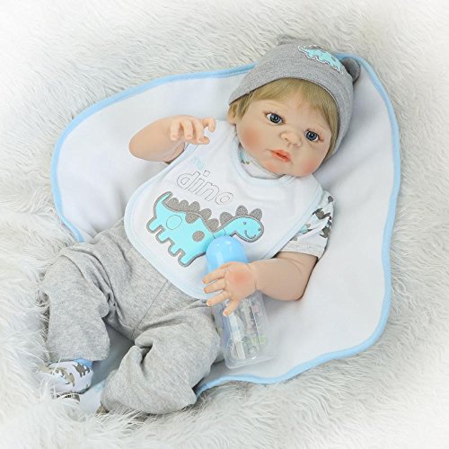 Pedolltree Reborn Baby Doll Clothes Set, 5 Pcs, Cotton, 20-22 Inch, Model Pedolltree-A1-41