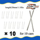 1/64 Model Car Axles For Model Cars,10 Sets Length 28Mm/1.1In Shafts A Pack,Each Set Has Three Metal Shafts,Suitable For Modifyi