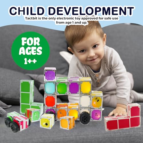 TACTBIT 12 : Prepare Your Child for The AI Revolution The Worlds First Magnetic Electronic STEAM Cubes That Ignite Creativity,