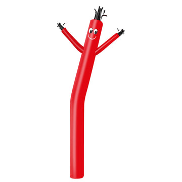 Mounto 20Ft 18Inch Fly Puppet Dancer Tube Man Fly Guy Puppet Dancer (Red)