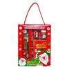 Parteet Christmas Stationery Giftset (Pack Of 6 Items) 1 Eraser, 1 Sharpener, 1 Scale, 1 Diary, 2 Pencils For Kids