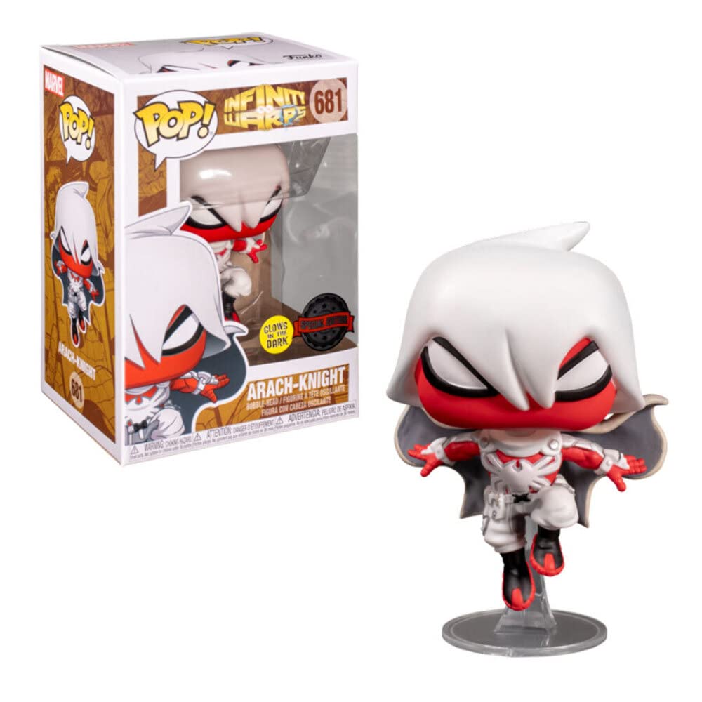 Funko Pop! Marvel Infinity Warps 681 - Arach-Knight [Gitd] Exclusive