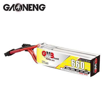 GAONENG 2pcs GNB 3S 11.4V HV 660mAh 650mAh 90C LiPo Battery XT30 Connector for 2.5 inch Toothpick Drone Quads Freestyle Drone DI