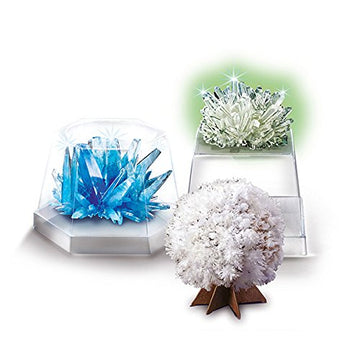 4M Kidzlabs Crystal Science Kit - Diy Stem Toys Lab Experiment, Educational Gift For Kids & Teens