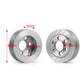 Que-T 4Pcs Heavy Duty Wheel Weights For 1/10 Rc 1.9'' Beadlock Rims Crawler