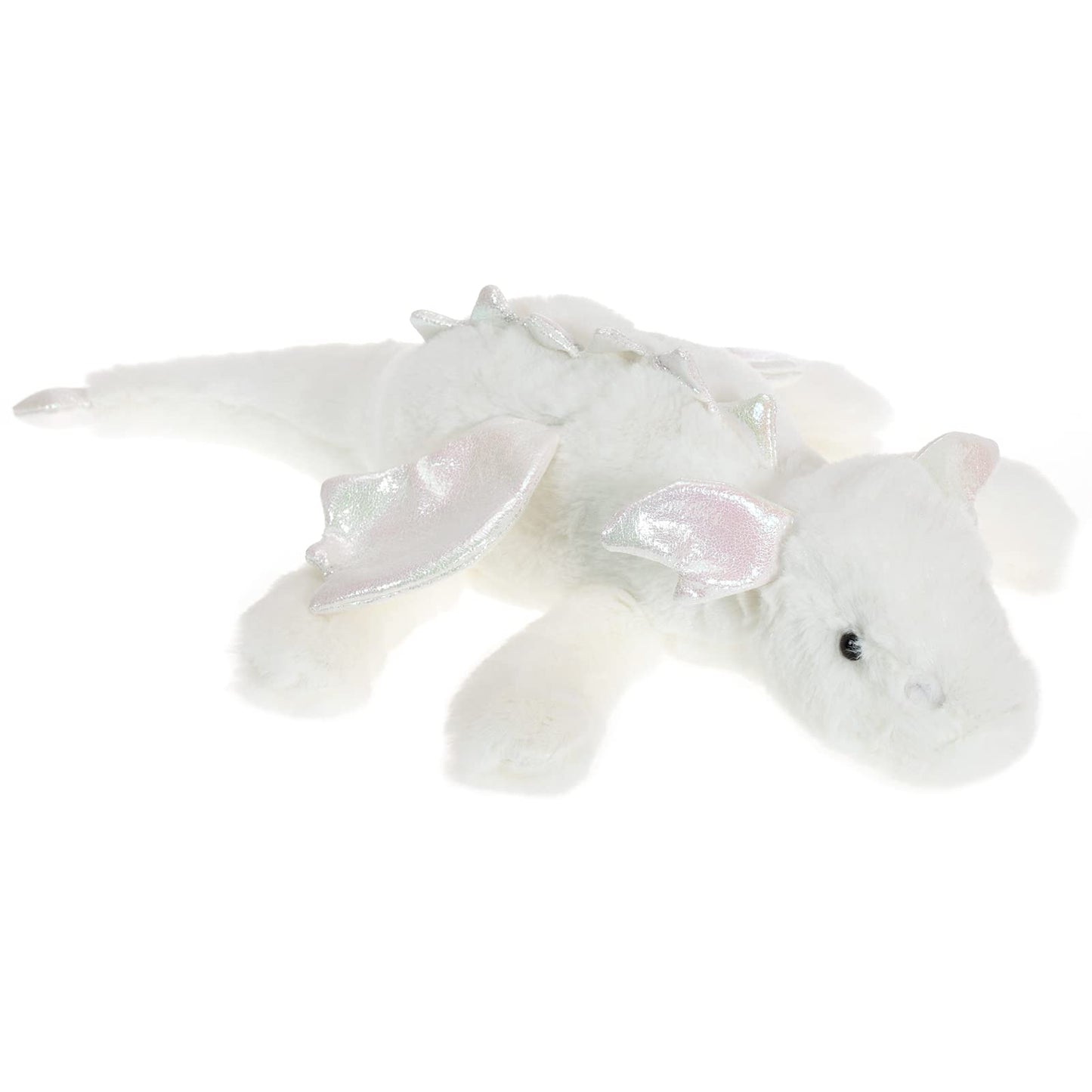 Apricot Lamb Lying Dragon Plush Stuffed Animals For Kids, Soft Cute Plush Toys For Baby Girl And Boy, Large Fluffy Lying Dragon White 29.6 Inches