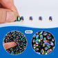 Dyrdm Ferrite Putty,Colorful Over 500 Weak Magnetic Ferrite Stones,Satisfying Magnet Rocks Desk Toys For Office And Fidget Toys