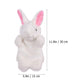 Rabbit Puppet Hand Puppets Easter Bunny Rabbit Hand Puppet Plush Animal Toys Easter Kids for Imaginative Pretend Play Stocking S