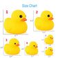 Novelty Place Rubber Duck Family Pack Ducky Baby Bath Toy For Kids (Pack Of 6)