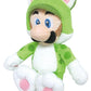 Little Buddy Super Mario Neko Cat Luigi Plush, 10'''''', Multi-Colored