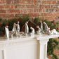 Nambé Nativity Scene Figurines (4-Piece Set) - Christmas Figurine Set - Creche, Mary, Joseph, Baby Jesus In Acacia Wood & Alloy, Elegant Holiday Décor For Spiritual & Festive Holiday Display
