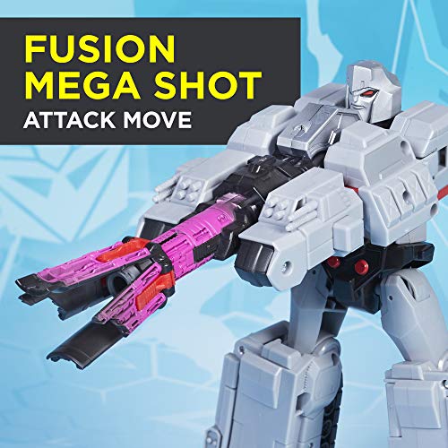 Transformers Toys Cyberverse Action Attackers Ultimate Class Megatron Action Figure - Repeatable Fusion Mega Shot Action Attack