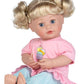 Adora My Cuddle & Coo Babies Collection, 15' Baby Doll With Sweet Powder Scent And 5 Touch Activated Sounds: She Cries, Coos, Giggles, Kisses Back & Says Momma Birthday Gift For Ages 3+ - Sweet Dreams