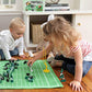 Kaskey Kids Football Guys - Green/Black Inspires Kids Imaginations With Endless Hours Of Creative, Open-Ended Play - Includes 2 Teams & Accessories - 28 Pieces In Every Set!