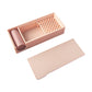 Enakshi Cornstarch Tapper Box | Antistick Container For Polymer Clay | Compact Lightweight Pla Design | Apricot Colour | 16.57.2