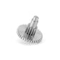 INJORA Stainless Steel 24.4:1 Transmission Gear Pinion Set for TRX4M Upgrade 1/18 RC Crawler Car