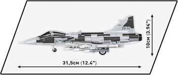 Cobi Armed Forces Saab Jas 39 Gripen E Plane