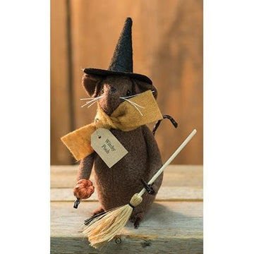 Cwi Gifts Witchy Pooh Mouse Doll, Multi