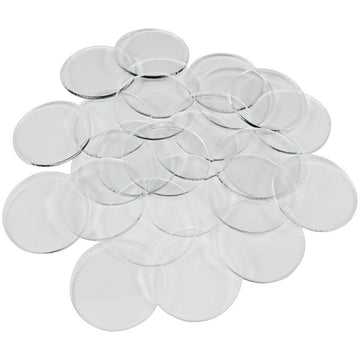 Litko Clear Circular Miniature Bases | 1.5Mm Thick | Round Figure Stands For Wargaming Boardgaming And Collectible Figures (35Mm Clear Round Bases - 25 Pack)