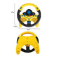 Kids Electric Early Education Simulation Steering Wheel Toy Multifunctional High Simulation Car Driving Toy With Music And Light Pretend Driving Toy For Boys And Girls