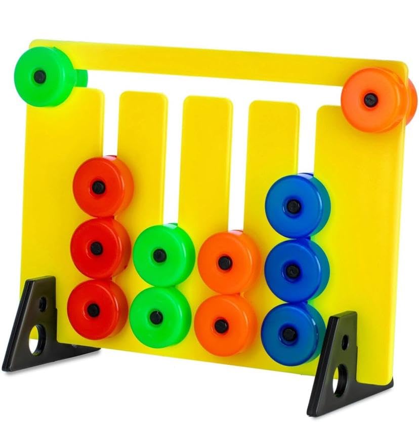 Fampoux Wooden Montesori Puzzle Learning Colour And Pattern Matching Game For Kids Fun And Colourful Pattern Making Activity Toy