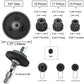 AIYIHOBBY Metal Steel 6878 Differential Gear Complete Slipper Clutch and 32P 15T/17T/19T Pinions Gear Set for Traxxas Slash 4X4