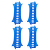 Replacement Parts For Thomas The Train - Gbn45 ~ Thomas & Friends Trackmaster Percy 6 - In - 1 Set ~ Replacement Track Bag ~ 4 E2 Track Pieces ~ Blue