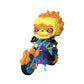 Funko Pop! Marvel – Ghost Rider Deluxe Rides (Black Light) Vinyl Figure – Funko Exclusive