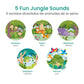 Binibi Spanish Books For Babies & Toddlers 1-3 La Selva Bilingual Sound Book With Jungle Animal Sounds | Bilingual Children'S Book | Support Spanish Learning For Kids | Libro En Español Para Bebés