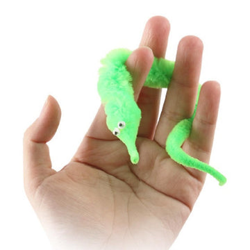 Wenfeng 24 Pcs Magic Worm Toys,Worm On A String,Worm Trick Toys,Wiggly Twisty Fuzzy Worm For Party Supplies For Children(6 Colors)