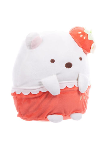 Sumikkogurashi Shirokuma San-X Original Strawberry Series Plush