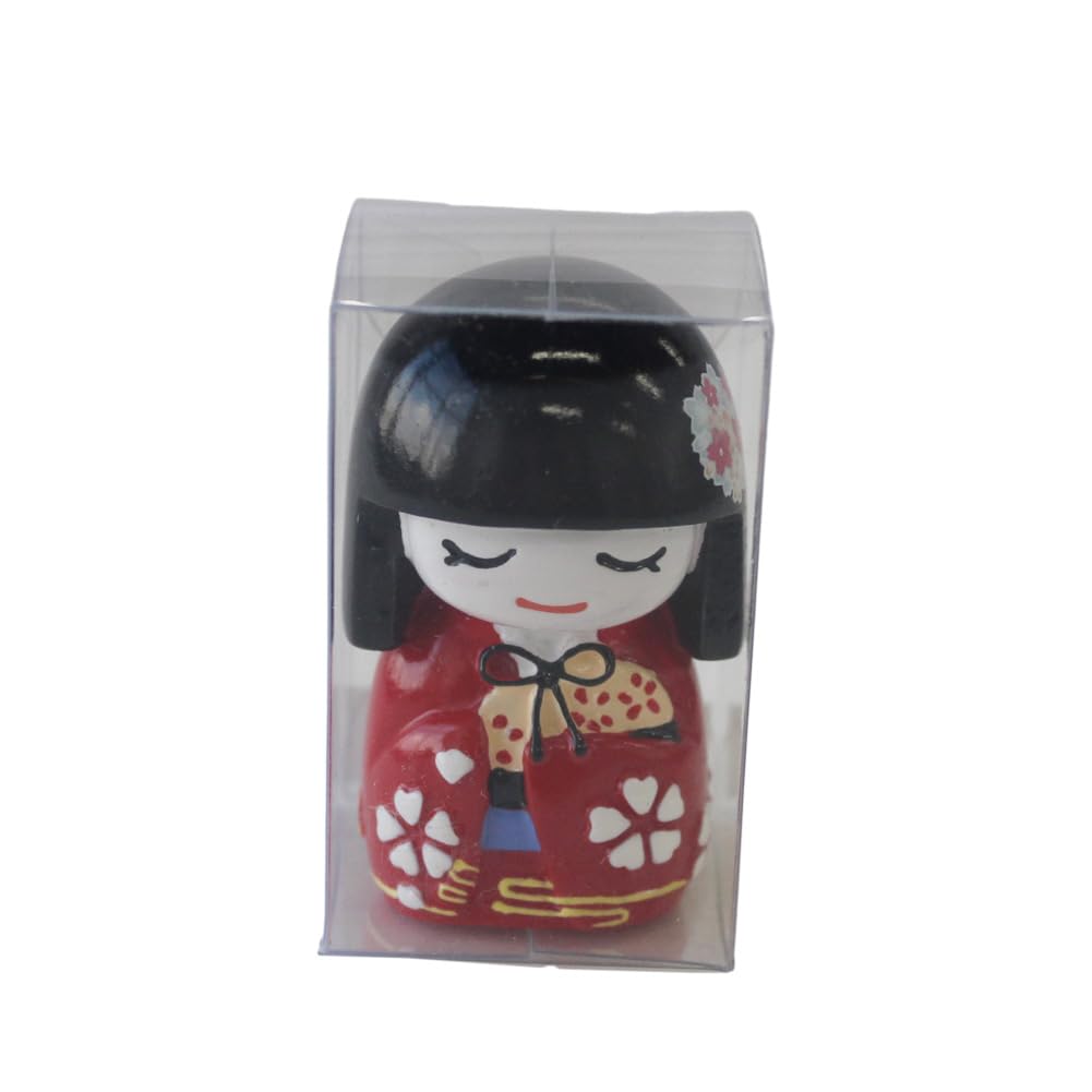 N&N Find Japan Japanese Mai Kokeshi Doll Red