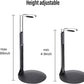 Upvolcora Black Adjustable Dolls Stands 3 Pack Display Holder, 8'' To 12'' Dolls Or Action Figures Shelf, Waist Is 2 To 2.5 Inch