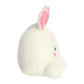 Aurora Adorable Palm Pals Bouncy Bunny Egg Stuffed Animal - Pocket-Sized Play - Collectable Fun - White 5 Inches