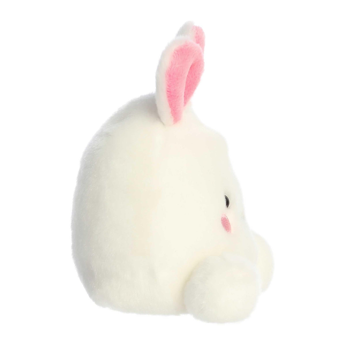 Aurora Adorable Palm Pals Bouncy Bunny Egg Stuffed Animal - Pocket-Sized Play - Collectable Fun - White 5 Inches