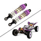 4PCS Metal Shock Absorber Adjustable Assembled Spring Damper for Wltoys 124019 124018 144001 RC Car Spare Parts Upgrade Accessor
